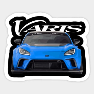 wide body kit gr86 neptune blue - Keiichi Tsuchiya brz Sticker